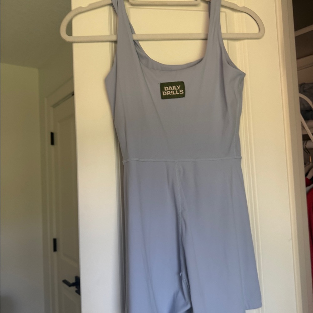 Daily Drills Kids One Piece in Soft Blue